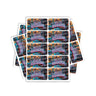 Blue Cookies Rectangle / Pre - Roll Labels - Pre - Roll (10.16cm x 6.7cm)