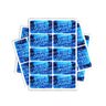 Blue Gelato Rectangle / Pre - Roll Labels - Pre - Roll (10.16cm x 6.7cm)