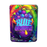 Blue Grapez Mylar Pouches Pre - Labeled - 3.5g (1/8oz)