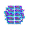 Blue Gumeez Rectangle / Pre - Roll Labels - SLAPSTA