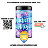 Blueberry Bubblegum UV Miron Jars - Premium Ready - Made4pcs