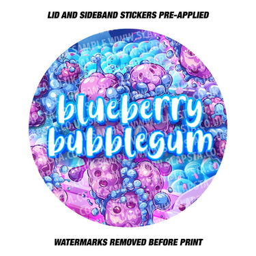 Blueberry Bubblegum UV Miron Jars - SLAPSTA