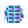 Blueberry Churros Rectangle / Pre - Roll Labels - Pre - Roll (10.16cm x 6.7cm)