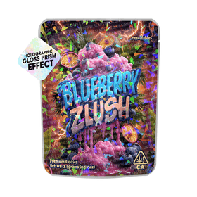 Blueberry Zlush Holo Mylar Sticker Packs