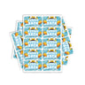 Bubble Bath Rectangle / Pre - Roll Labels - SLAPSTA