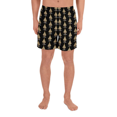 CA! Pendant All - Over Print Unisex Athletic Long Shorts - SLAPSTA