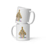 CA! Pendant White glossy mug - SLAPSTA