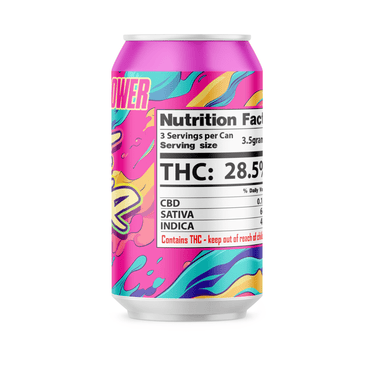 Cake Batter Plastic Soda Cans - SLAPSTA