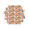 Candy Popperz Rectangle / Pre - Roll Labels - Pre - Roll (10.16cm x 6.7cm)