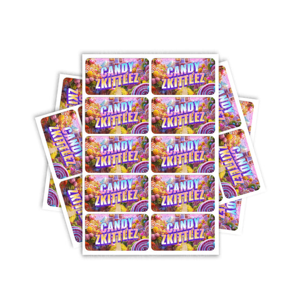 Candy Z Rectangle / Pre - Roll Label - SLAPSTA