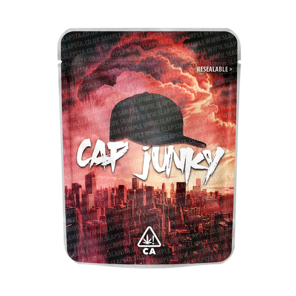 Cap Junky Mylar Pouches Pre - Labeled - SLAPSTA