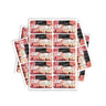 Cap Junky Rectangle / Pre - Roll Label - Pre - Roll (10.16cm x 6.7cm)