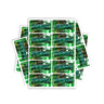 Chemdawg Rectangle / Pre - Roll Label - Pre - Roll (10.16cm x 6.7cm)