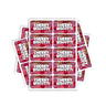 Cherry Biscotti Rectangle / Pre - Roll Label - Pre - Roll (10.16cm x 6.7cm)