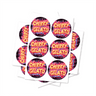 Cherry Gelato Circular Stickers - SLAPSTA