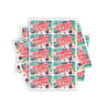 Cherry Taffy Rectangle / Pre - Roll Label - Pre - Roll (10.16cm x 6.7cm)