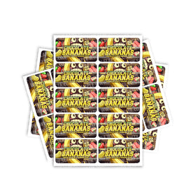 Chocolate Bananas Rectangle / Pre-Roll Label