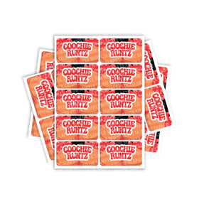 Coochie Runtz Rectangle / Pre-Roll Label