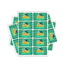Cookie Breath Rectangle / Pre - Roll Label - Pre - Roll (10.16cm x 6.7cm)