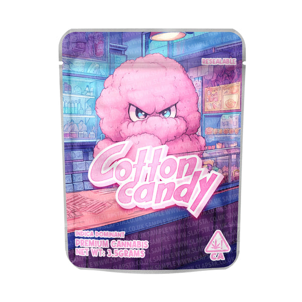 Cotton Candy Mylar Pouches Pre - Labeled - SLAPSTA