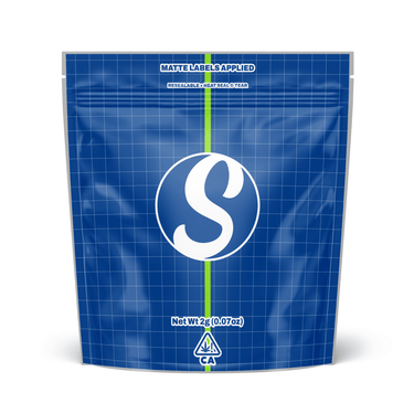 Custom 1 Pound (lb) Mylar Sticker Bags - SLAPSTA