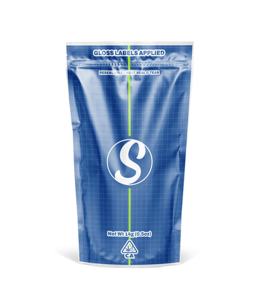 Custom 14g (1/2 Ounce) Mylar Sticker Bags - SLAPSTA