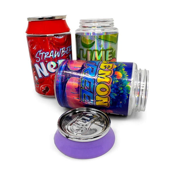 Custom 3.5g (1/8th Ounce) Plastic Soda Cans - SLAPSTA