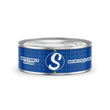 Custom 3.5g (1/8th Ounce) Pull - Ring Tins + Caps - 60pcs