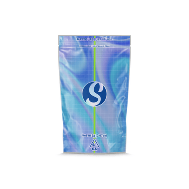 Custom Mini 2g - 3.5g Mylar Sticker Bags - SLAPSTA