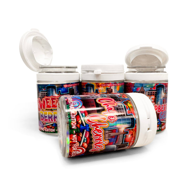 Custom Tamper Evident Plastic Jars - SLAPSTA