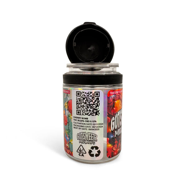 Custom Tamper Evident Plastic Jars - SLAPSTA
