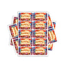 Donny Burger Rectangle / Pre - Roll Label - Pre - Roll (10.16cm x 6.7cm)