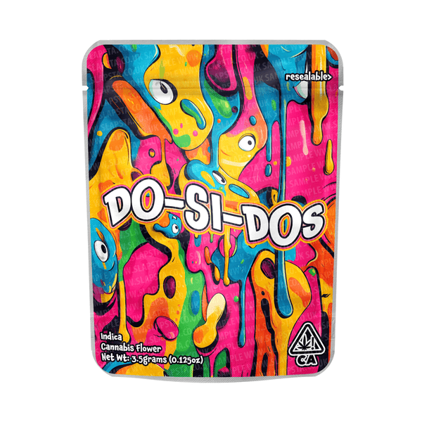 Dosidos Mylar Pouches Pre - Labeled - SLAPSTA