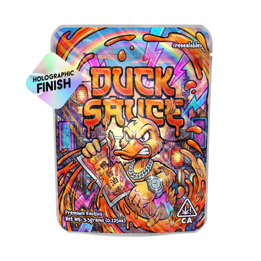 Duck Sauce Mylar Sticker Packs - SLAPSTA