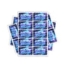 Electric Bubblegum Rectangle / Pre - Roll Label - Pre - Roll (10.16cm x 6.7cm)