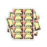 Fried Banana Rectangle / Pre - Roll Label - Pre - Roll (10.16cm x 6.7cm)