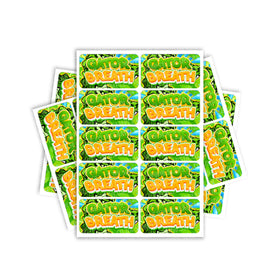 Gator Breath Rectangle / Pre-Roll Label