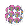Gelato #25 Circular Stickers - 2.5cm / 25pcs