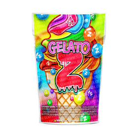 Sachets Mylar pré-étiquetés pour Gelato Zkittlez