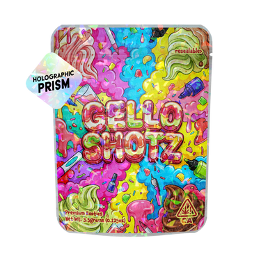 Gello Shotz Mylar Sticker Packs - SLAPSTA