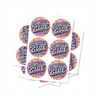 Gorilla Glue Circular Stickers - 2.5cm