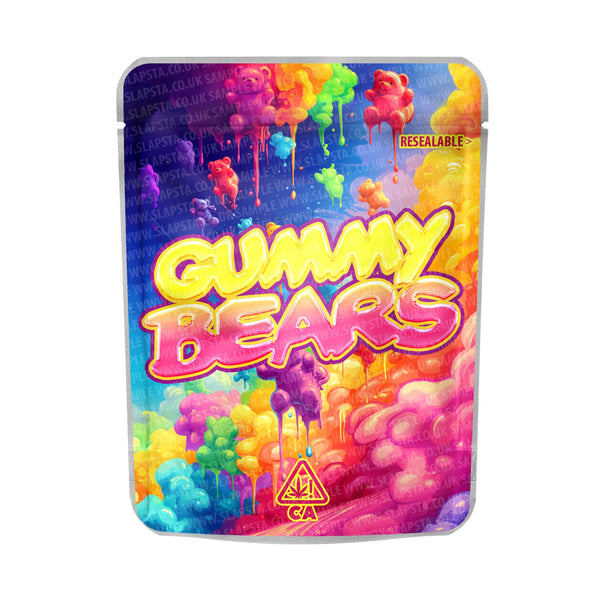 Gummy Bears Mylar Pouches Pre - Labeled - SLAPSTA