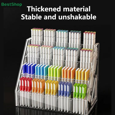 ☆High-Transparency Acrylic Makeup Organizer – 5-Layer Storage Rack for Lipsticks & Beauty Products - Three Layer