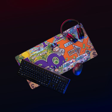 I Love FedEx Desk mat - SLAPSTA