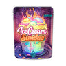 Ice Cream Sundae Mylar Pouches Pre - Labeled - 3.5g (1/8oz)