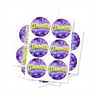 Lemonade Circular Stickers - 2.5cm