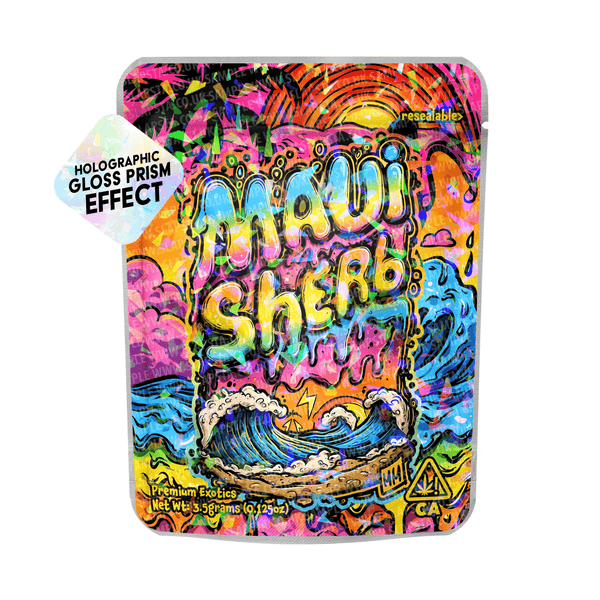 Maui Sherb Mylar Sticker Packs - SLAPSTA