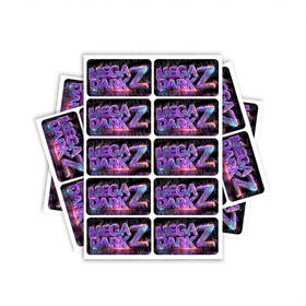 Mega-Z Dark Rectangle / Pre-Roll Label