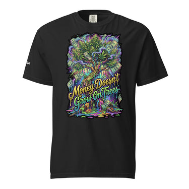 Money Tree Unisex garment - dyed heavyweight t-shirt - SLAPSTA