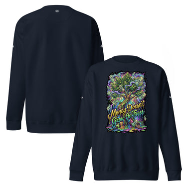 Money Trees Unisex Premium Sweatshirt - SLAPSTA